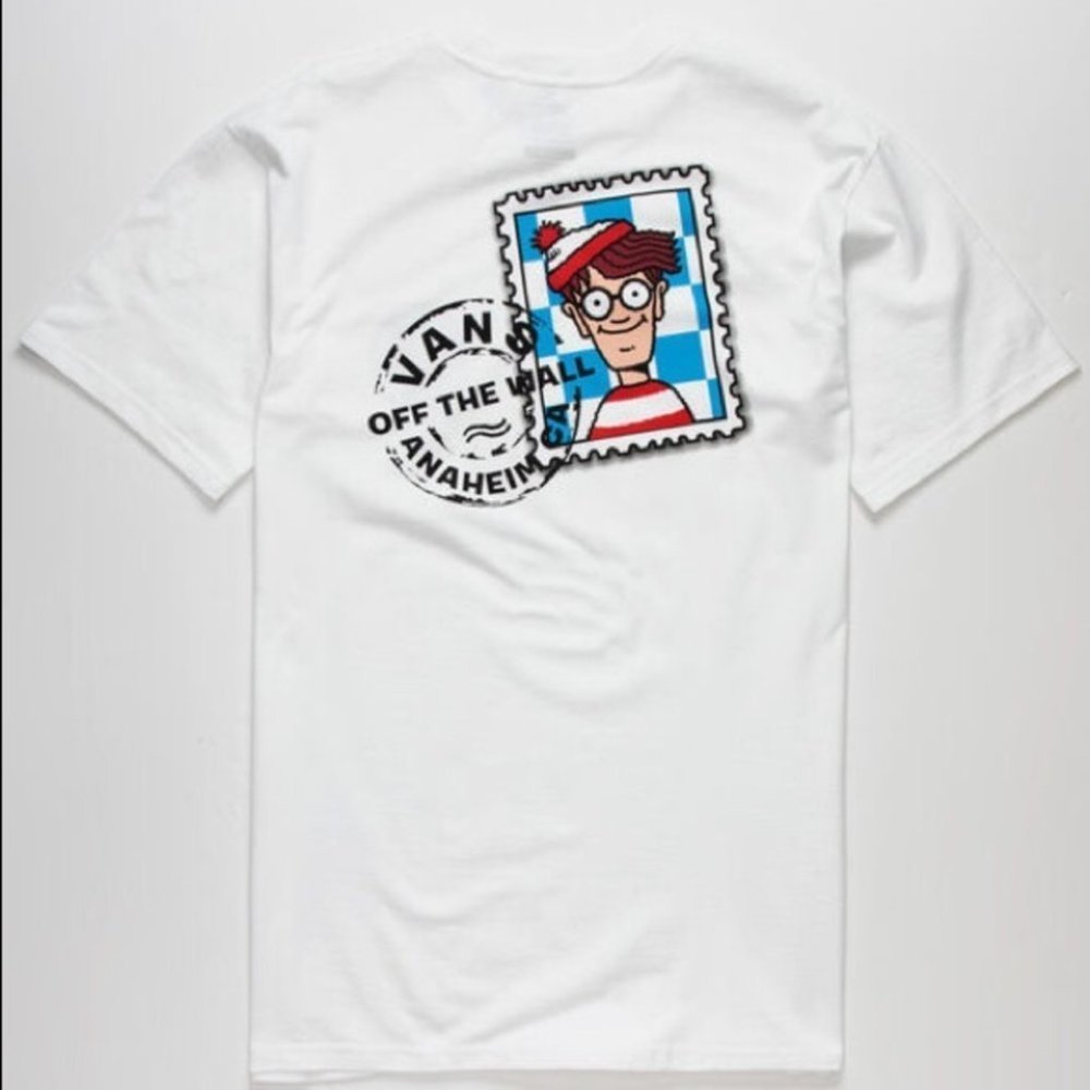 Vans x Where’s Waldo Stamp T-Shirt Youth M